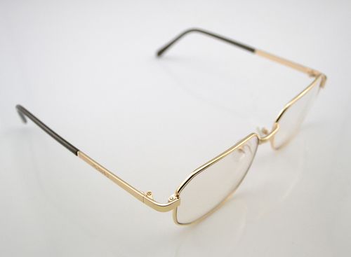 防辐射眼镜 上网电脑平光护目镜 中老年人金色记忆大框 银色